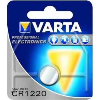 VARTA CR1220 litija pogu elements 3V 35mAh 12,5x2,0mm (6220101401)