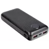 VEGER ārējais akumulators 20000 mAh 20W PD QC 3.0 2x USB-A USB-C melns