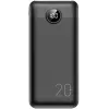 VEGER ārējais akumulators 20000 mAh 20W PD QC 3.0 2x USB-A USB-C melns