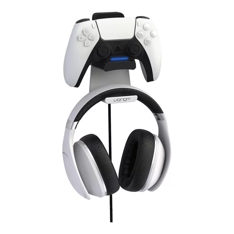 Venom Stealth uzlādes stacija un austiņu turētājs PS5