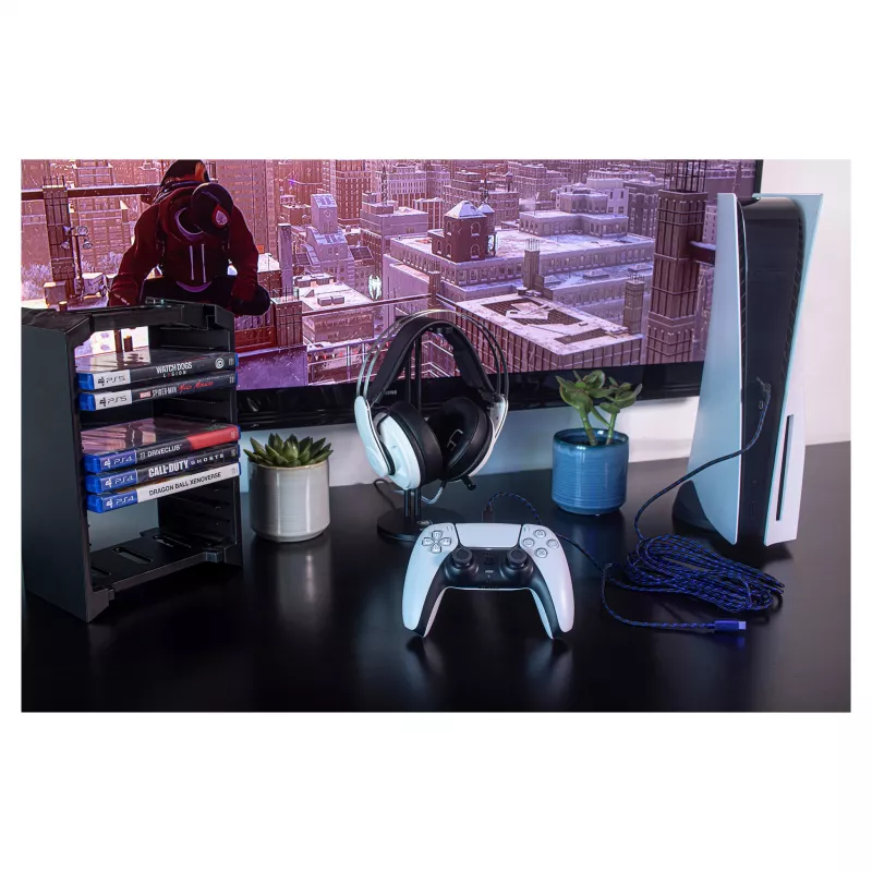 Venom Stealth uzlādes stacija un austiņu turētājs PS5