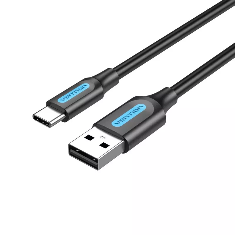 VENTION COKBF USB-C uz USB 2.0 kabelis 1m Melns