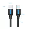 VENTION CONBI USB 3.0 kabelis vīrietis-vīrietis 3m melns