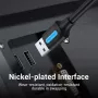 VENTION CONBI USB 3.0 kabelis vīrietis-vīrietis 3m melns