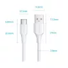 VENTION CTHWH USB-C uz USB 2.0 kabelis 2m Balts
