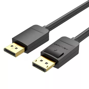 VENTION HACBF DisplayPort kabelis 1m Melns