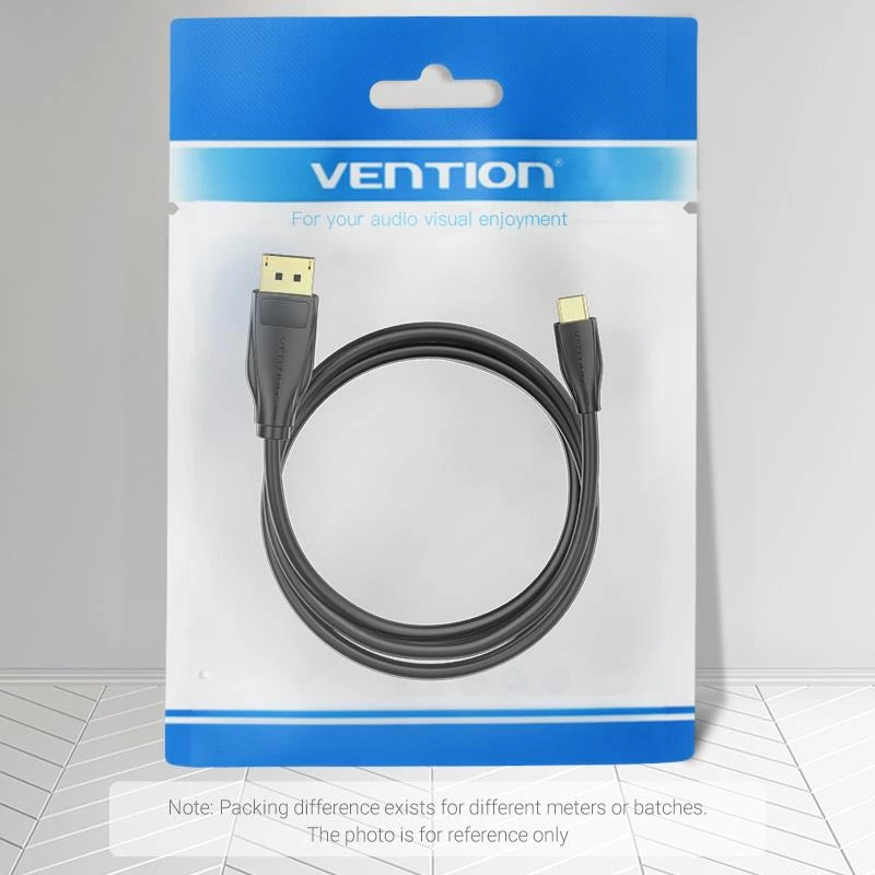 VENTION HACBI DisplayPort kabelis 3m Melns