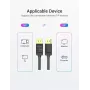 VENTION HACBI DisplayPort kabelis 3m Melns