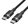 VENTION TRDBF USB-C uz USB-C kabelis 1m Melns