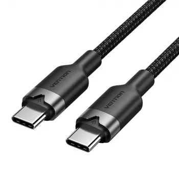 VENTION TRDBF USB-C uz USB-C kabelis 1m Melns