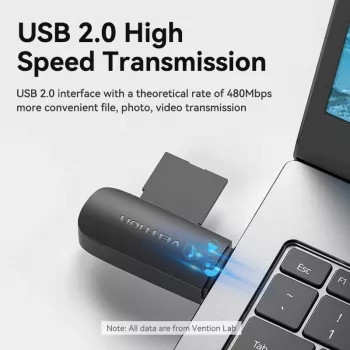 VENTION USB 2.0 atmiņas karšu lasītājs CLEB0