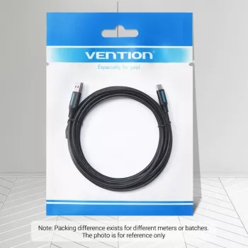 VENTION USB-C to USB 2.0 Cable 0.25m Black COKBC