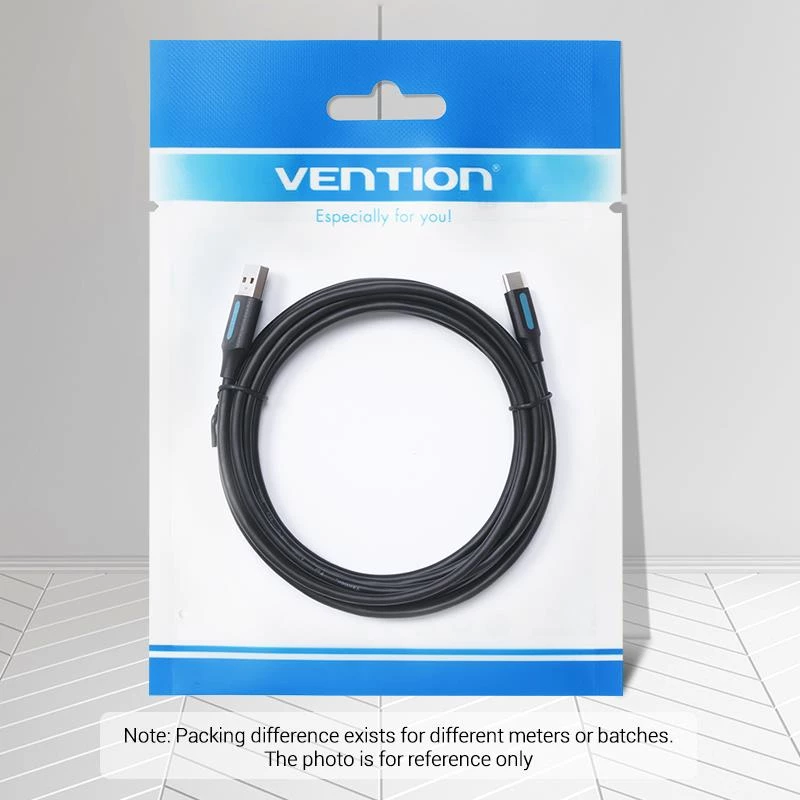 VENTION USB-C to USB 2.0 Cable 0.25m Black COKBC