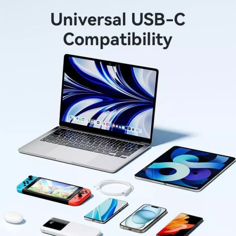 VENTION USB-C to USB-C kabelis 1m Melns TRCBF