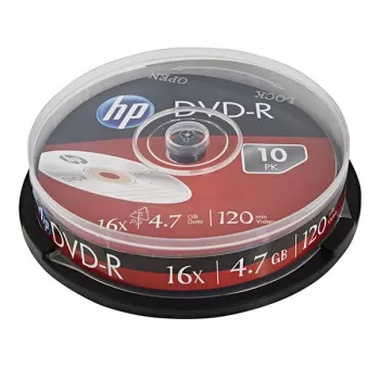 Verbatim DVD+R augstas veiktspējas 4.7GB 16x kūkas kaste 10 gab.