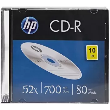 Verbatim HP CD-R 700 MB 52x plānā kastītē 10 gab.
