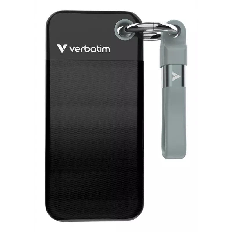 Verbatim SSD Pocket USB 3.2 Gen 2 500GB Melns/Pelēks