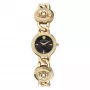 Versace V-Circle sieviešu Šveices kvarca pulkstenis 26mm melns ciparnīca ādas siksna VE3C00422