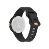 Versace V-Motif sieviešu Šveices kvarca pulkstenis VE6G00223 39mm melns ciparnīca ādas siksna