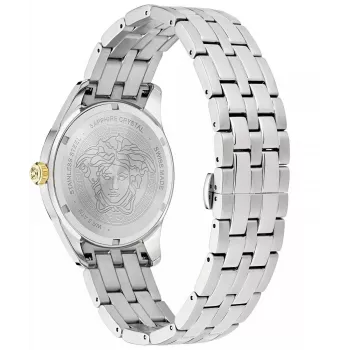 VERSACE V-Race vīriešu pulkstenis VE7C00523 41mm nerūsējošais tērauds hronogrāfs