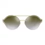 VERSACE VE2184-12526U Sieviešu saulesbrilles - Gaiši zelta rāmis, brūnas gradienta lēcas