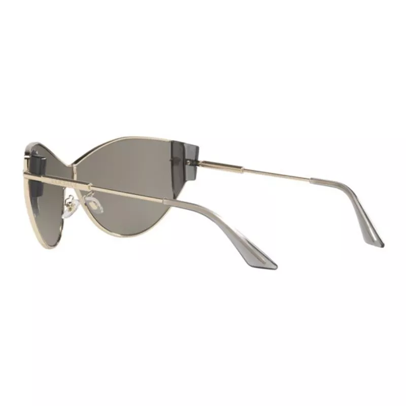 VERSACE VE2239-12526G Sieviešu saulesbrilles Zelts rāmis Pelēks spogulis lēcas 147mm