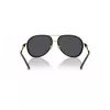 VERSACE VE2260-100287 Unisex Saulesbrilles Zelts Rāmis Pelēkas Lēcas 60/16/140 mm