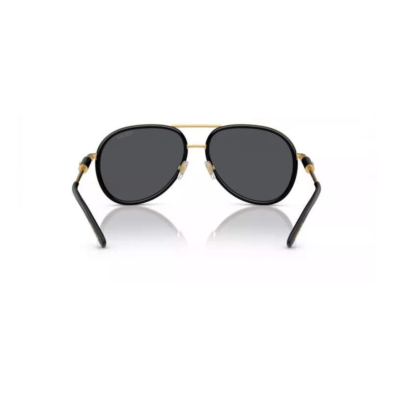 VERSACE VE2260-100287 Unisex Saulesbrilles Zelts Rāmis Pelēkas Lēcas 60/16/140 mm