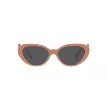 VERSACE VE4433U538387 Sieviešu kaķacs formas saulesbrilles Havana 54mm