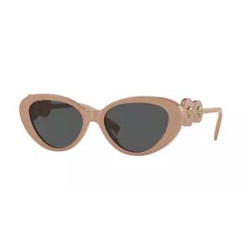 VERSACE VE4433U538387 Sieviešu kaķacs formas saulesbrilles Havana 54mm