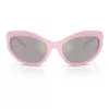 VERSACE VE4485-5521Z Sieviešu kaķacs formas saulesbrilles Havana brūns gradients 59mm