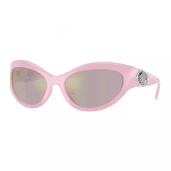 VERSACE VE4485-5521Z Sieviešu kaķacs formas saulesbrilles Havana brūns gradients 59mm