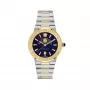 VERSACE VE7G00223 Vīriešu Šveices kvarca pulkstenis 38mm melns ciparnīca ādas siksniņa