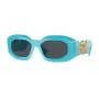 VERSACE Sieviešu kaķacs formas saulesbrilles VE4425U543987 Havana/Tumši Pelēka 54mm