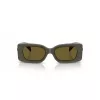 VERSACE Sieviešu saulesbrilles VE4474U549173 Butterfly Cat Eye Havana Tumši Brūna Gradienta 52mm