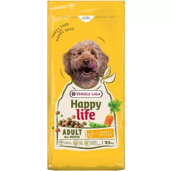 VERSELE-LAGA HappyLife Sausā Barība Suņiem ar Vistu Pieaugušiem Suņiem 12.5kg