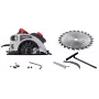 VERTEX Ripzāģis 185mm 1400W ar lāzera vadotni