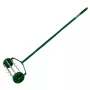 Verto 15G539 Manuālais zāliena aerators ar 5 tērauda smailēm, 280 mm darba platums, D-veida rokturis