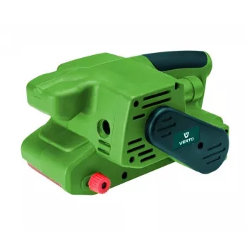 VERTO 51G707 800W elektriskā lentas slīpmašīna 75x533mm ar putekļu maisu