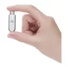 VIAIM Notekit AI Recording Dongle XFVI-D02 (Pelēks) – AI balss ierakstītājs ar 32GB atmiņu, diviem MEMS mikrofoniem, Bluetooth 5.0, USB-C