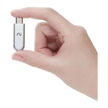 VIAIM Notekit AI Recording Dongle XFVI-D02 (Pelēks) – AI balss ierakstītājs ar 32GB atmiņu, diviem MEMS mikrofoniem, Bluetooth 5.0, USB-C