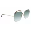 Victoria Beckham VB214SA-700 Sieviešu saulesbrilles - Havana acetāta rāmis, brūnas gradienta lēcas, 61 mm