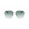 Victoria Beckham VB214SA-700 Sieviešu saulesbrilles - Havana acetāta rāmis, brūnas gradienta lēcas, 61 mm