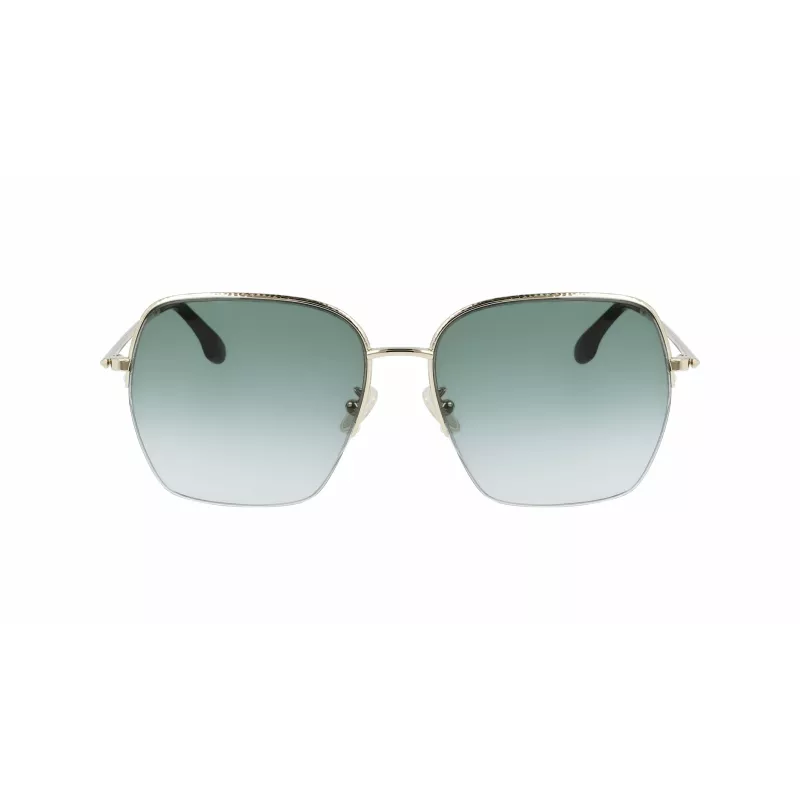 Victoria Beckham VB214SA-700 Sieviešu saulesbrilles - Havana acetāta rāmis, brūnas gradienta lēcas, 61 mm