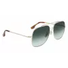 Victoria Beckham VB215S-700 Sieviešu saulesbrilles - Zelts rāmis, Brūns gradienta lēcas, 59mm