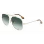 Victoria Beckham VB215S-700 Sieviešu saulesbrilles - Zelts rāmis, Brūns gradienta lēcas, 59mm