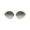 Victoria Beckham VB220S-713 Sieviešu saulesbrilles Zelts Brūns gradients Tauriņš