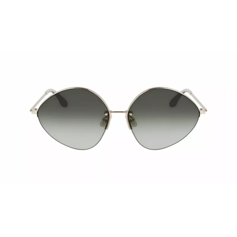 Victoria Beckham VB220S-713 Sieviešu saulesbrilles Zelts Brūns gradients Tauriņš