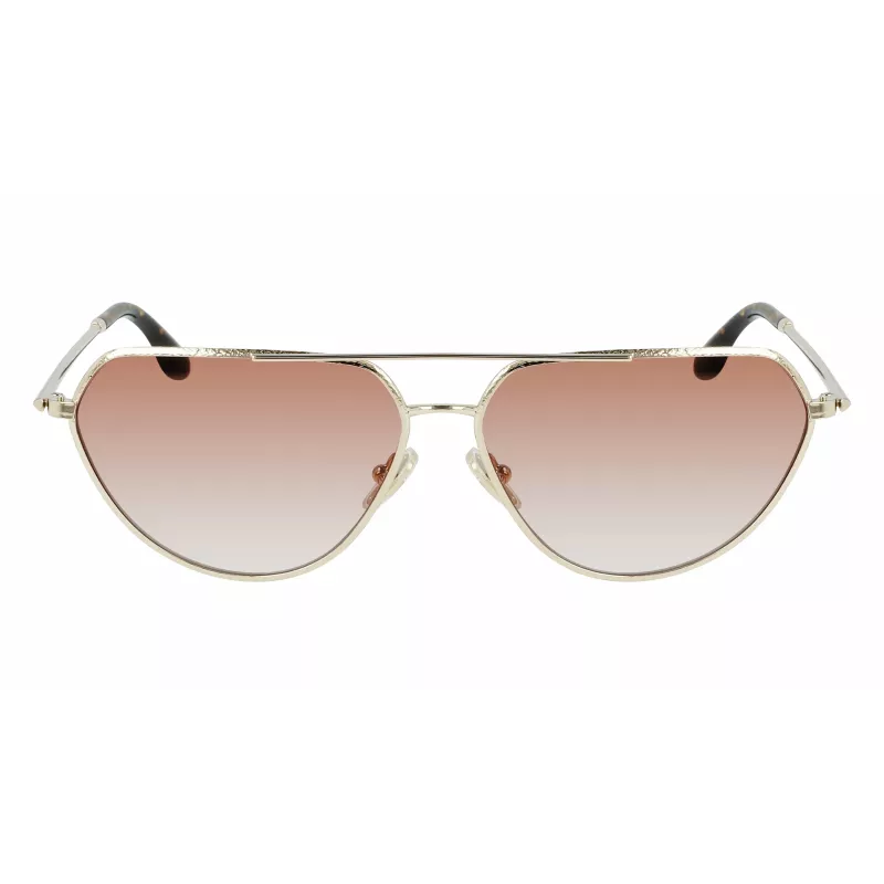 Victoria Beckham VB221S-725 Sieviešu saulesbrilles Havana Acetāts Brūns Gradients 60mm