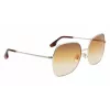 Victoria Beckham VB223S-708 Sieviešu saulesbrilles - Havana acetāta rāmis, brūnas polikarbonāta lēcas, 56 mm